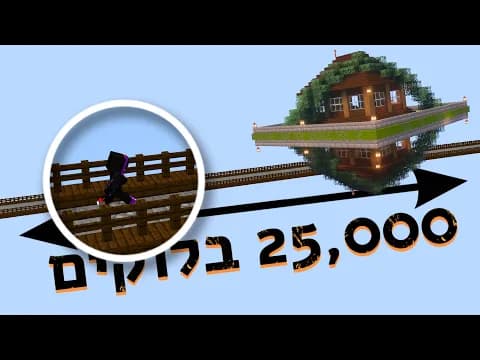 גשר של 25.000 בלוקים, בית מראה, וטראפורמינג ענק | הסיום של סקייפול