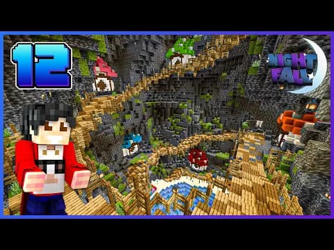 מיינקראפט: NightFall פרק 12 - הבייס כמעט מושלם...