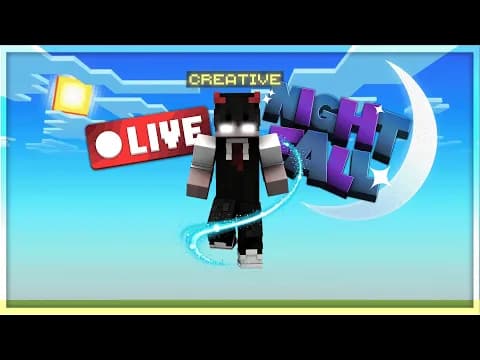 לייב נייטפול 🎥🔥 בונים לסרטון בקריאטיב 🏗️🎮